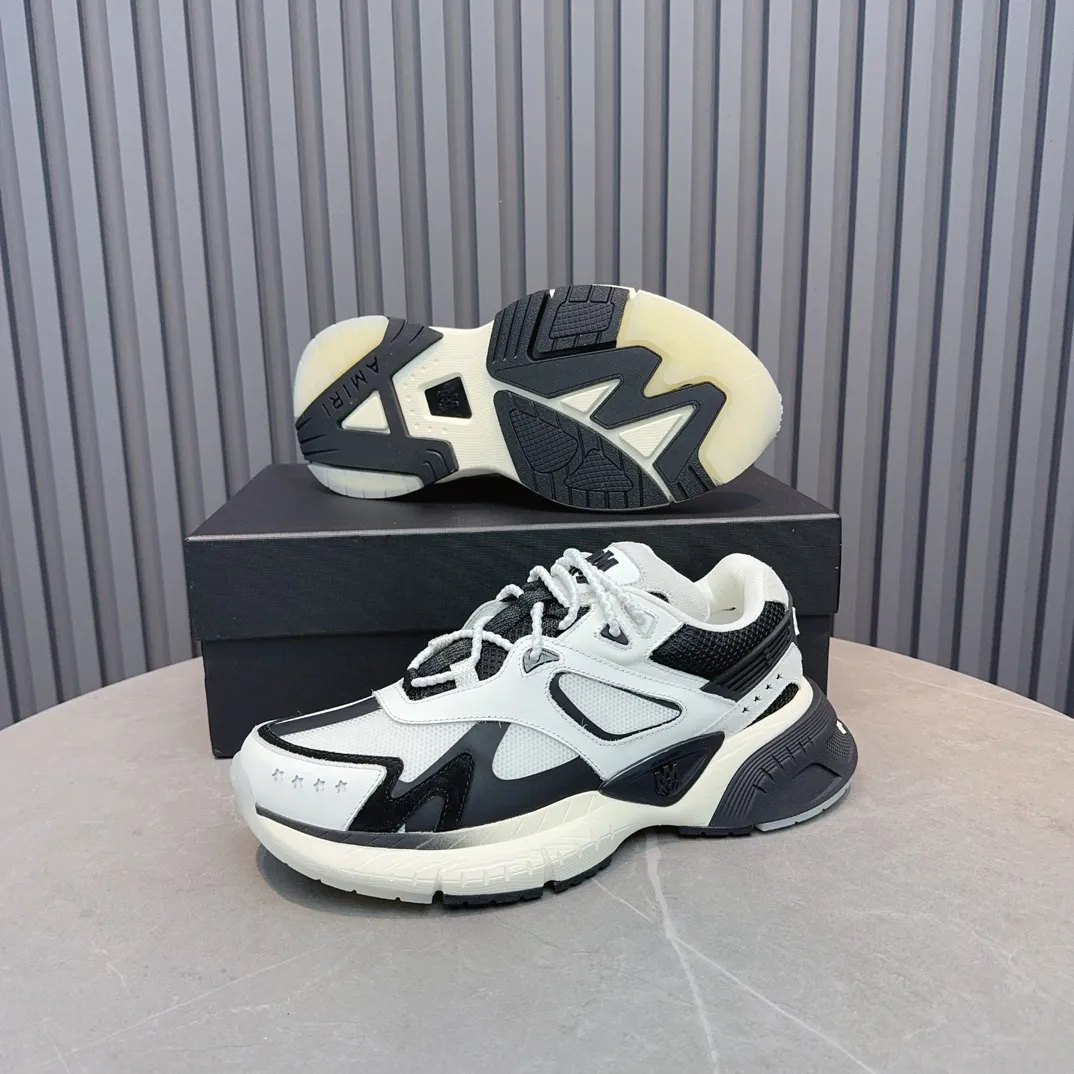 Men's shoes💰740💰 AMIRI AMIRI trendy brand hot sale🔥 Available all year round✅Couples💑 Official website synchronized Imported fabrics 1⃣️ratio 1⃣️Re-engraved, original factory special original sole, 35-45 (38.45. Non-refundable)